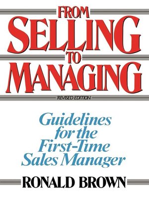 cover image of From Selling to Managing